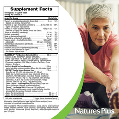 NaturesPlus AgeLoss REJUVABOLIC packaging label and certifications