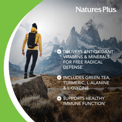 NaturesPlus AgeLoss REJUVABOLIC tablets close-up highlighting vegetarian format
