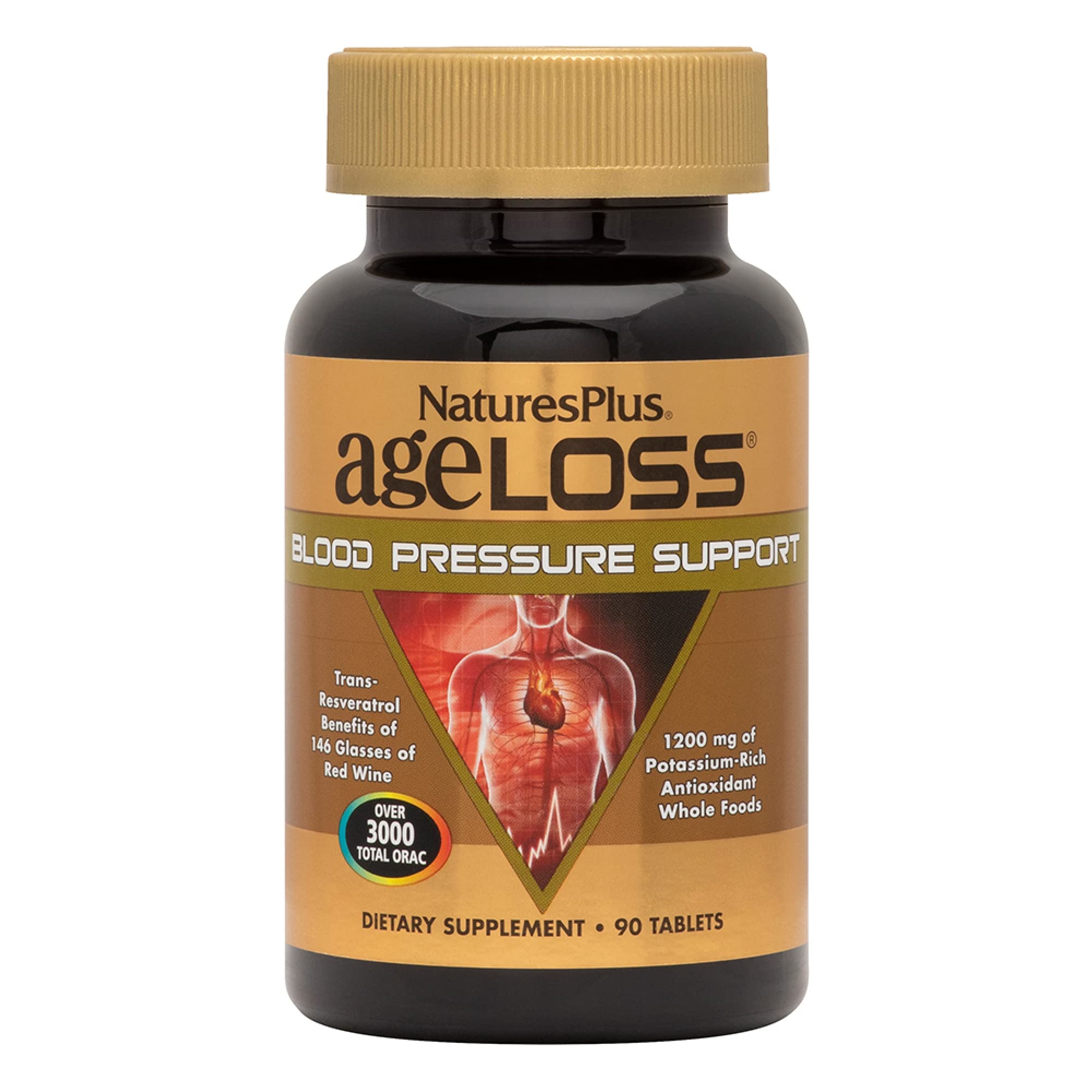 NaturesPlus AgeLoss bottle front for daily wellness support