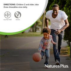 NaturesPlus Animal Parade Calcium pack of two offers 90 servings.