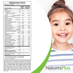Front label shows 15 whole food concentrates for added nutrients