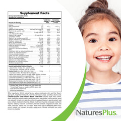 Includes probiotics and minerals in NaturesPlus Animal Parade Gold for daily balance.