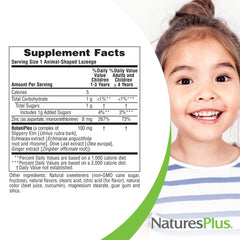 Two-bottle pack of NaturesPlus KidZinc with 180 lozenges.