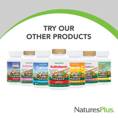 NaturesPlus Animal Parade new packaging design with same high standards
