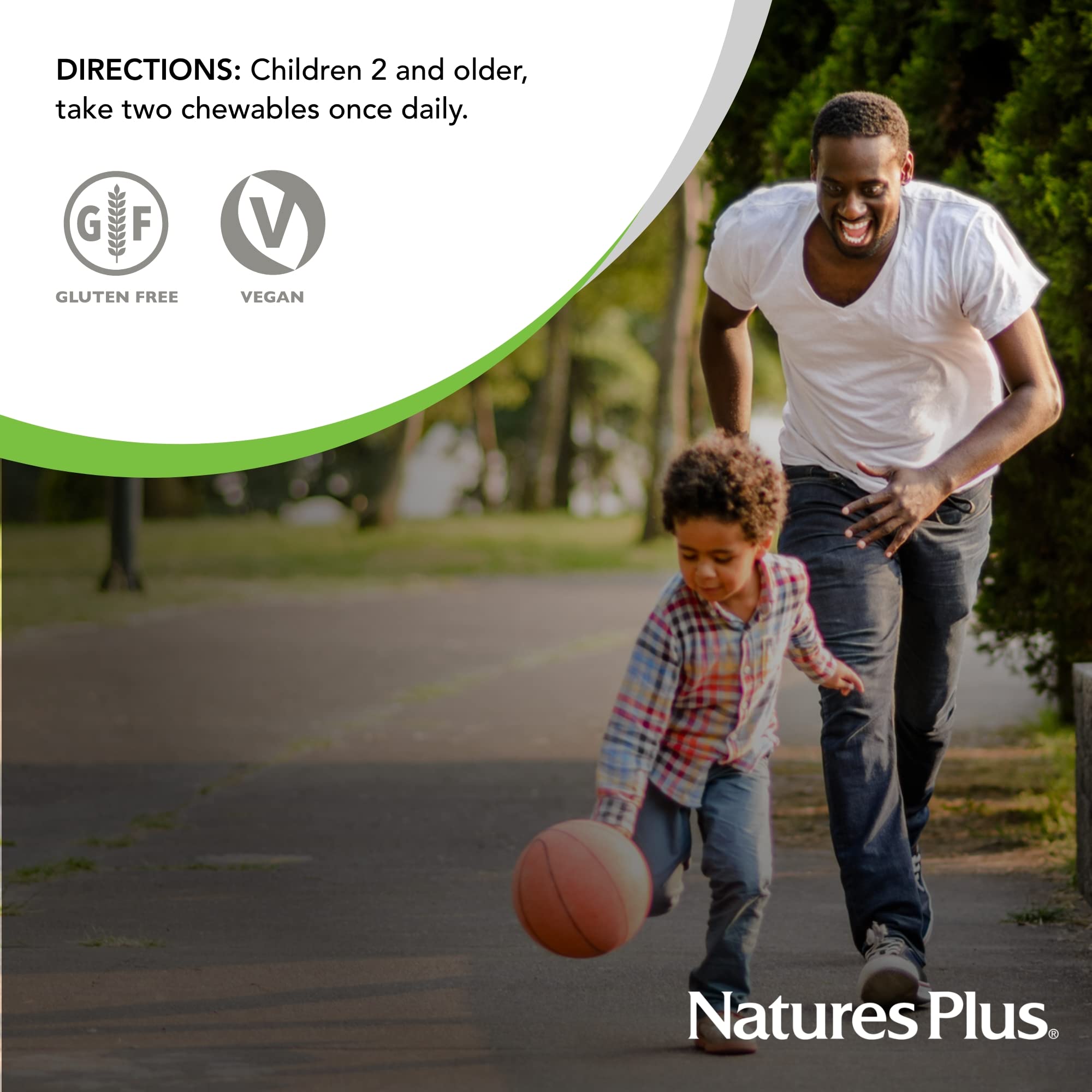 90 servings per bottle of Animal Parade chewables supporting daily routines.