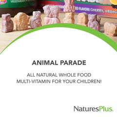 NaturesPlus Animal Parade tropical-flavor chewables appeal to kids