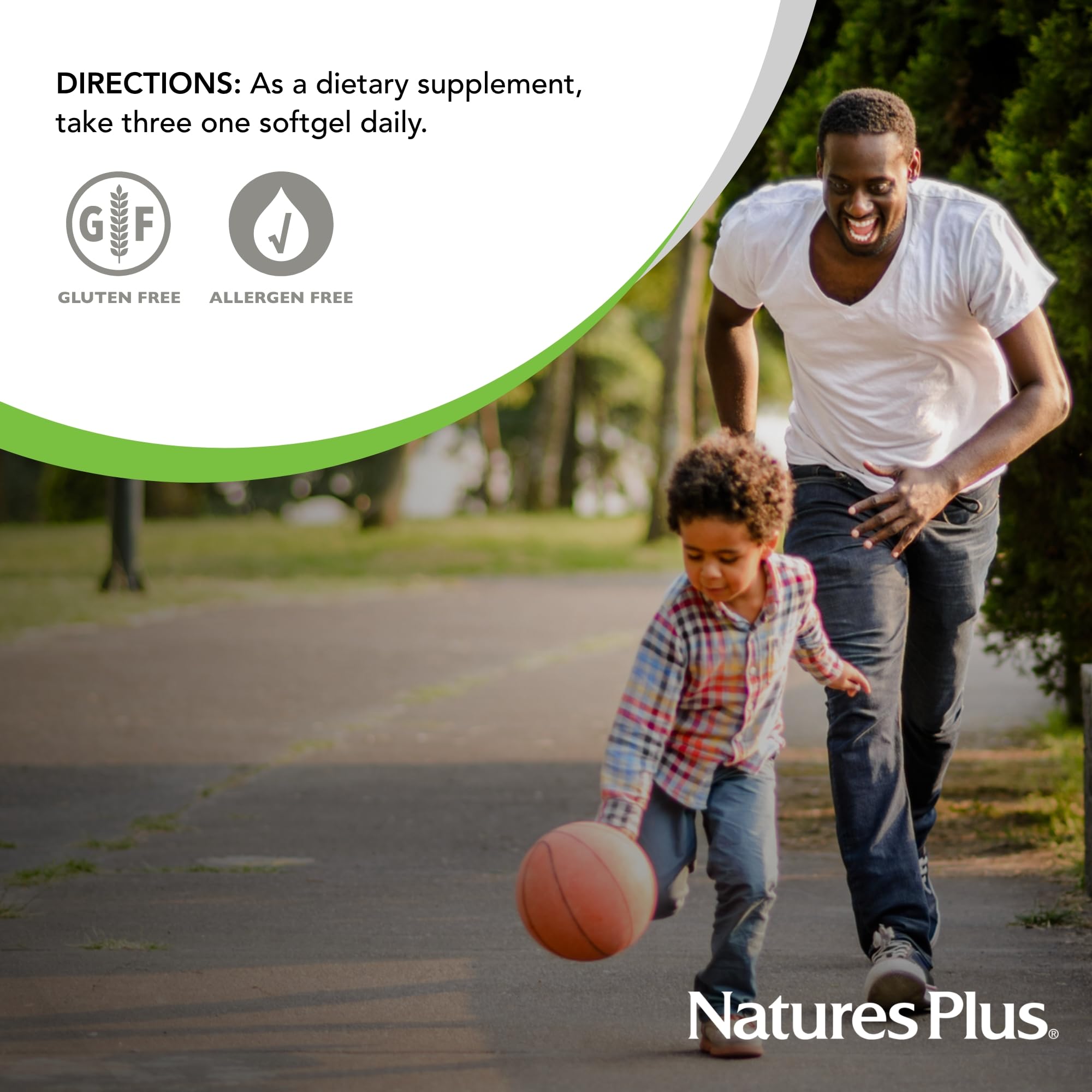 Gluten-free NaturesPlus beta carotene bottle for daily wellness