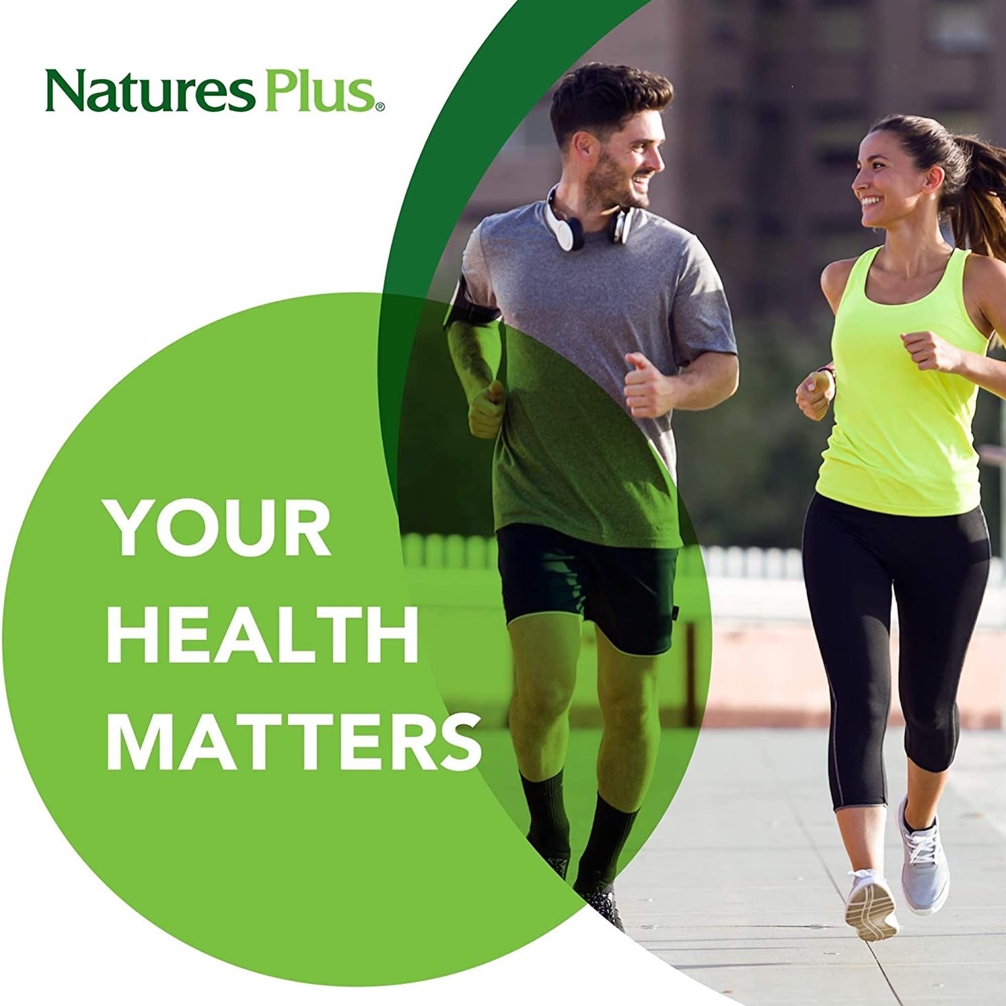 NaturesPlus Beyond CoQ10 packaging details emphasizing purity and gluten-free formula