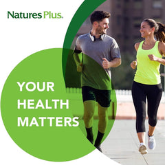 NaturesPlus Beyond CoQ10 packaging details emphasizing purity and gluten-free formula