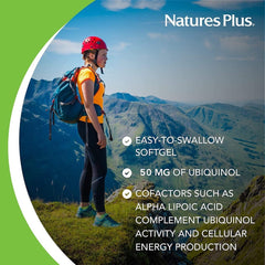 NaturesPlus Beyond CoQ10 ubiquinol structure suggesting high absorption