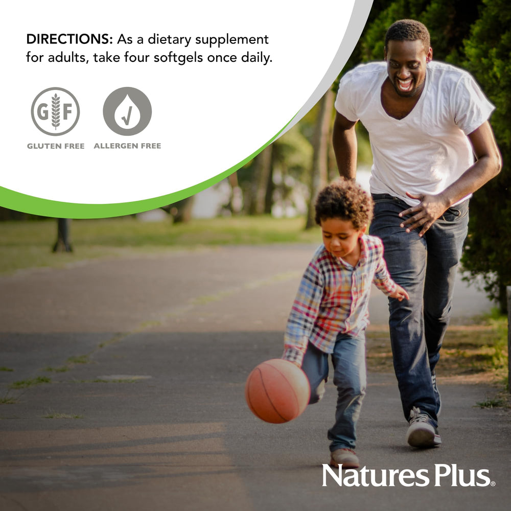 Pouring Bone Power softgels into a glass for easy daily intake