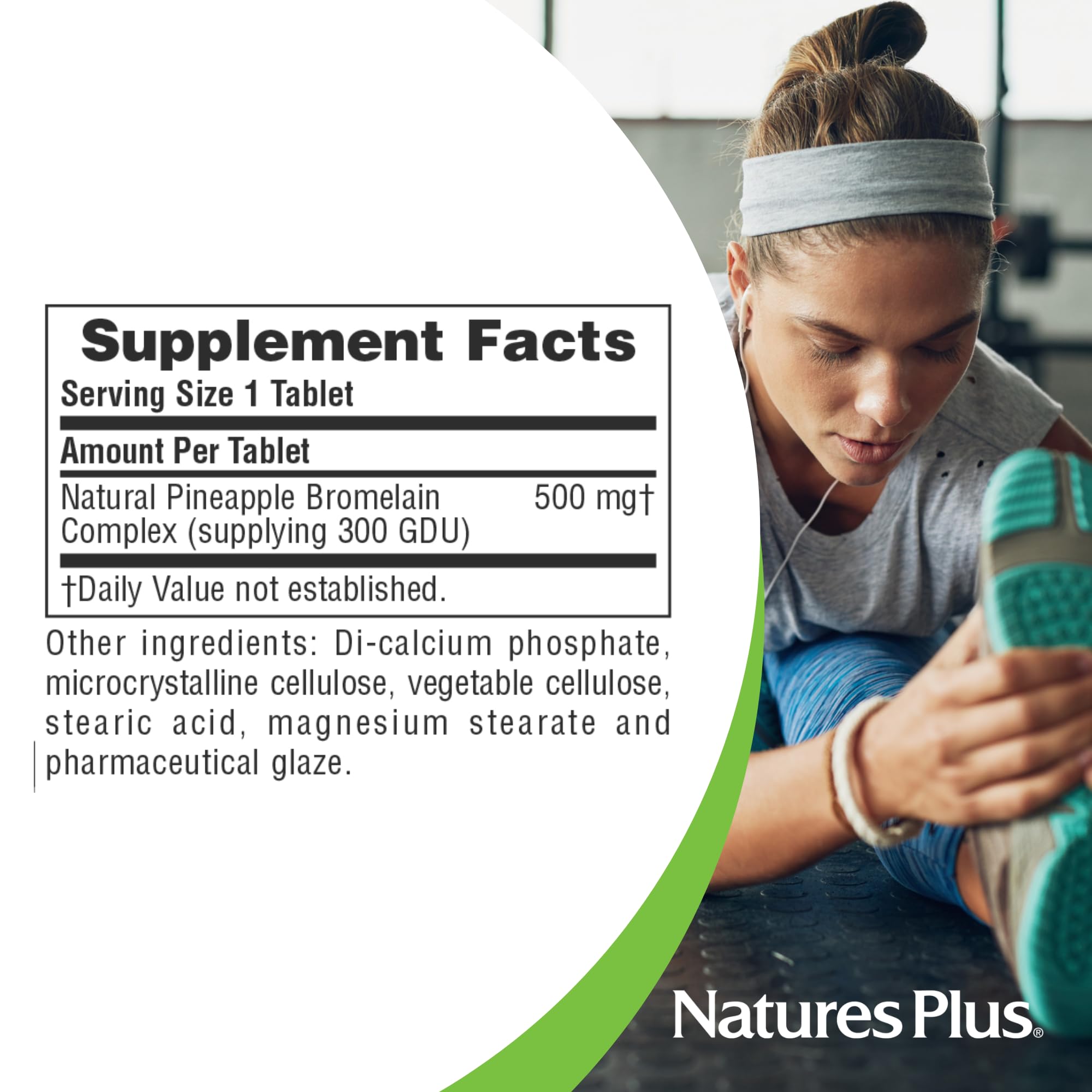 Nature'sPlus bottle design contrasts new and old packaging styles.