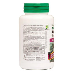 NaturesPlus herbal actives capsules close-up reveals 125 mg per serving for strong support