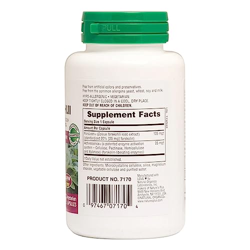 NaturesPlus gluten-free label on packaging for dietary-friendly use