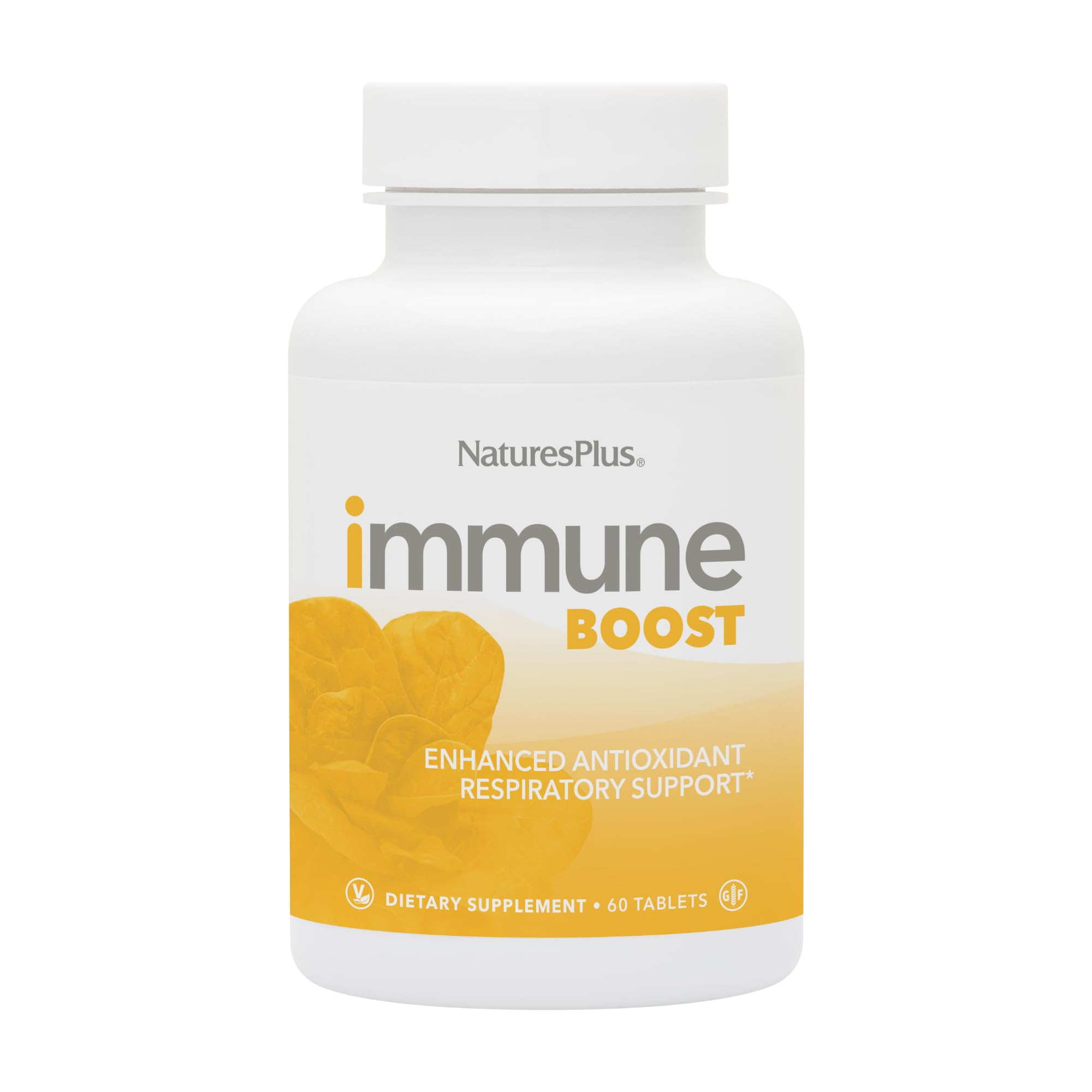 NaturesPlus Immune Boost bottle for daily immune support.