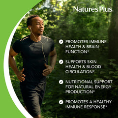 NaturesPlus Niacinamide tablets image shows 1000 mg sustained release