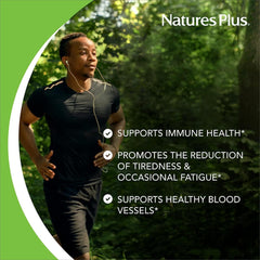 NaturesPlus Orange Juice Jr. hypoallergenic gluten-free vegetarian formula for sensitive diets.