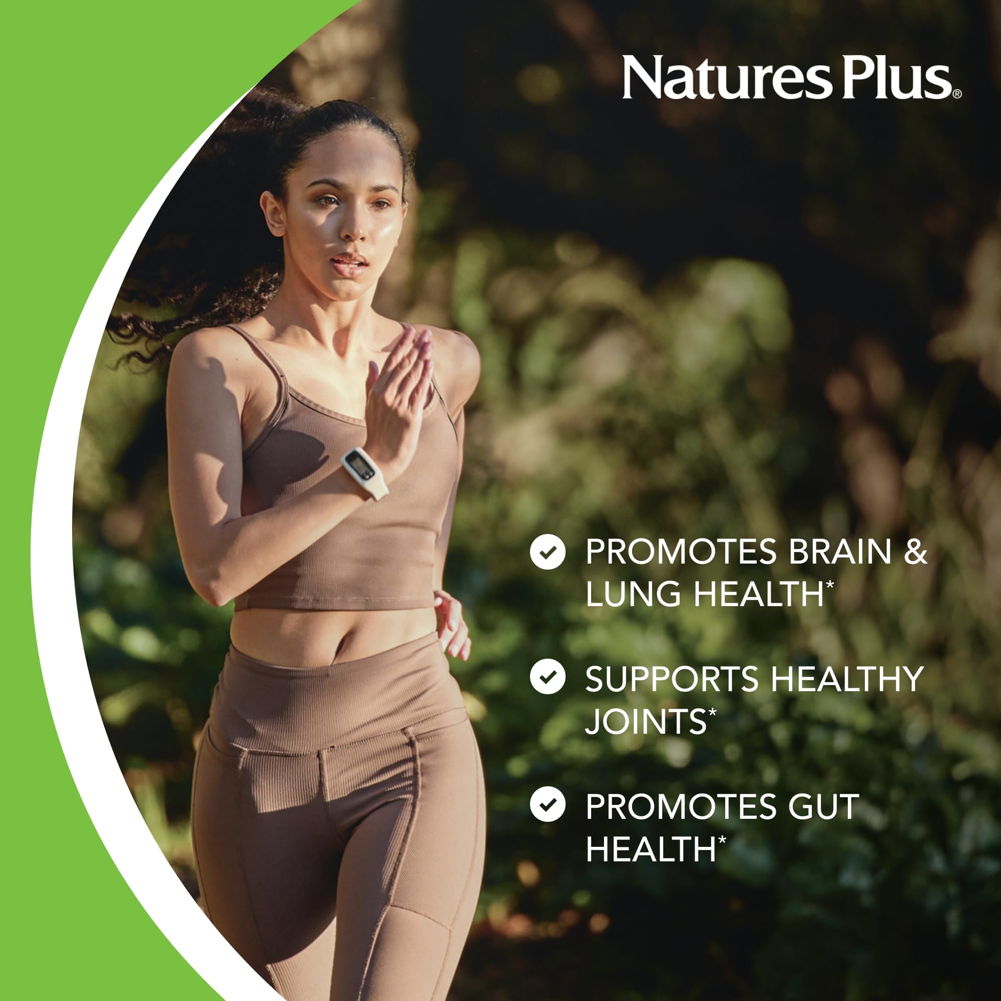 NaturesPlus PRO Berberine tablet closeup emphasizing tablet texture.