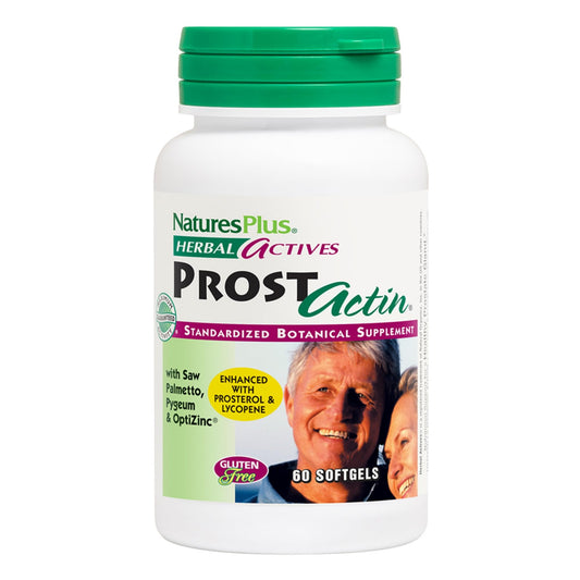 NaturesPlus ProstActin bottle for daily prostate support
