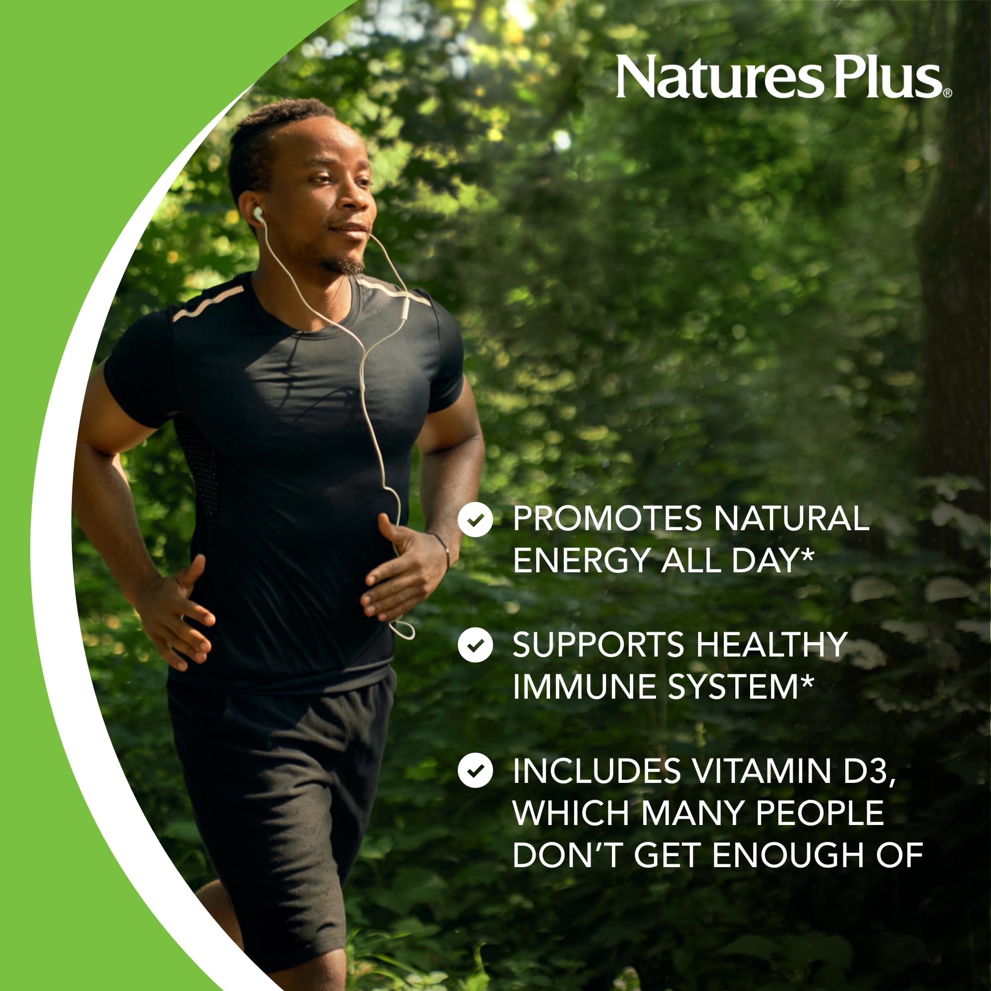 NaturesPlus Source of Life blend with energizing botanicals and minerals.