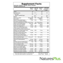 Nature's Plus Source of Life Garden enzyme-probiotic blend visual highlighting digestive support