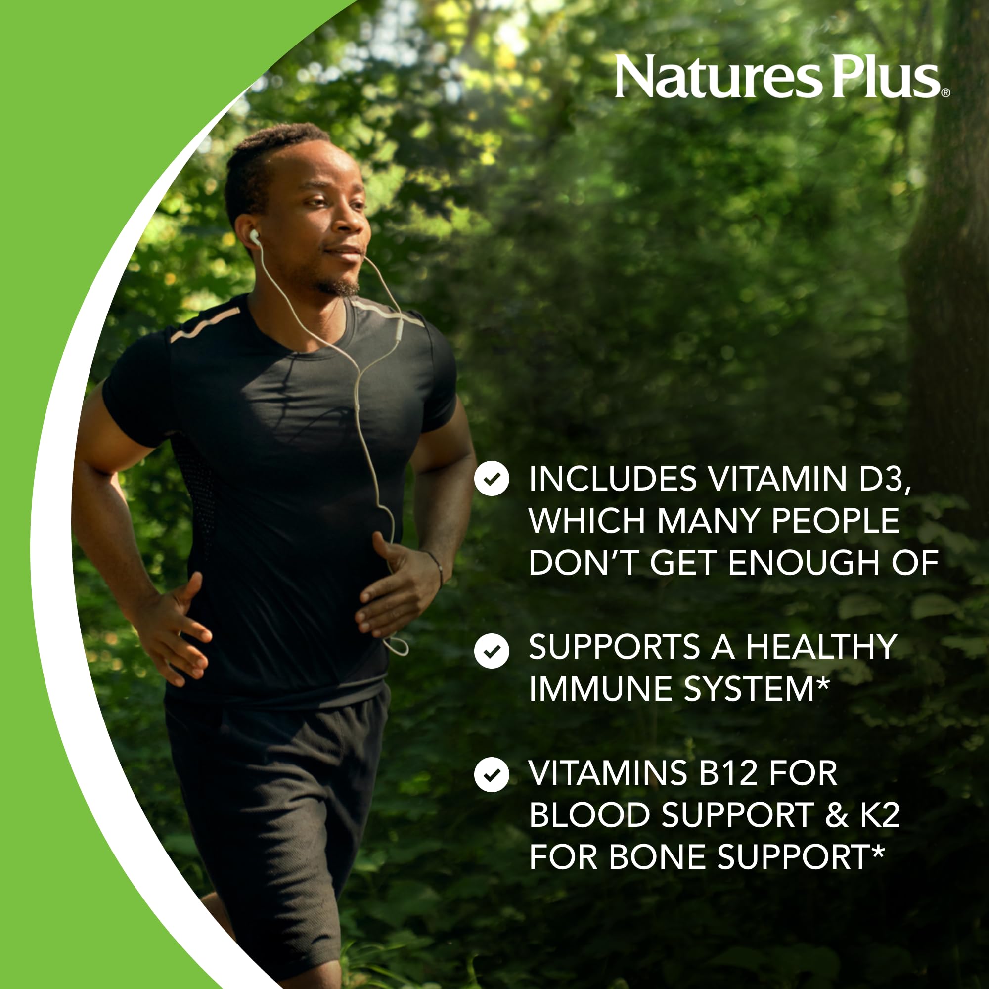 NaturesPlus Source of Life GOLD bottle label close-up emphasizing purity.