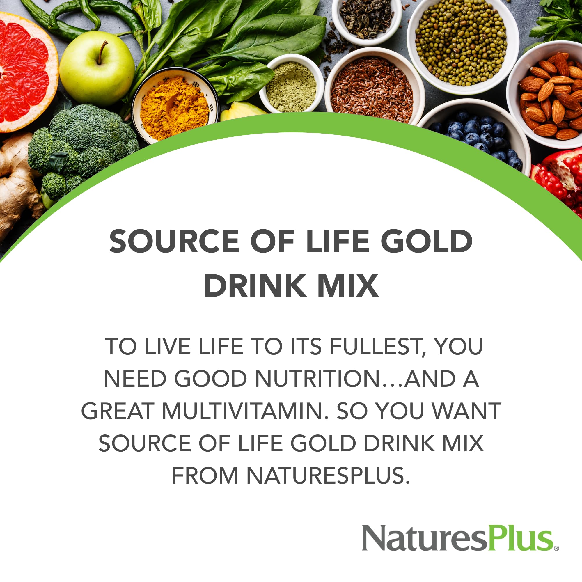 Glass of tropical drink from Source of Life GOLD looks refreshing and tasty.