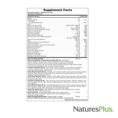 Scoop beside tub demonstrating easy portioning for daily multivitamin intake.