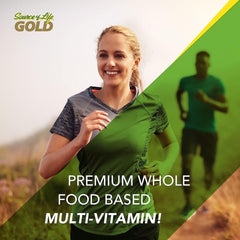 NaturesPlus Source of Life Gold nutrition facts reveal broad nutrient support.