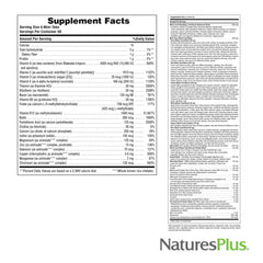 NaturesPlus Source of Life GOLD vegetarian gluten-free icon signals compatibility.