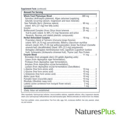 NaturesPlus Source of Life Men serving size image clarifies daily serving information.