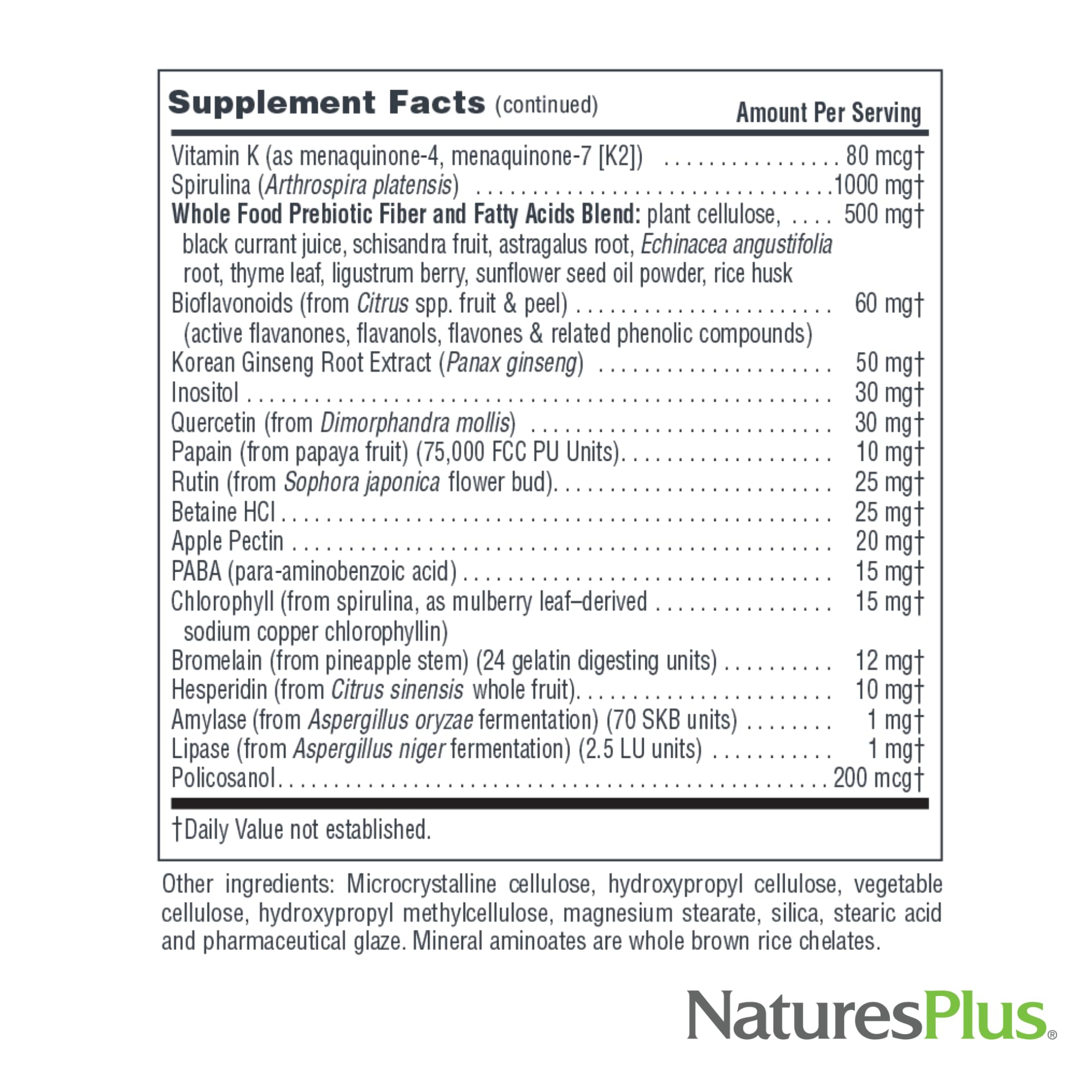 NaturesPlus Source of Life No Iron ginseng image highlighting vitality