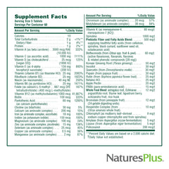 NaturesPlus Source of Life 180-tablet pack emphasizes value and convenience for daily use.
