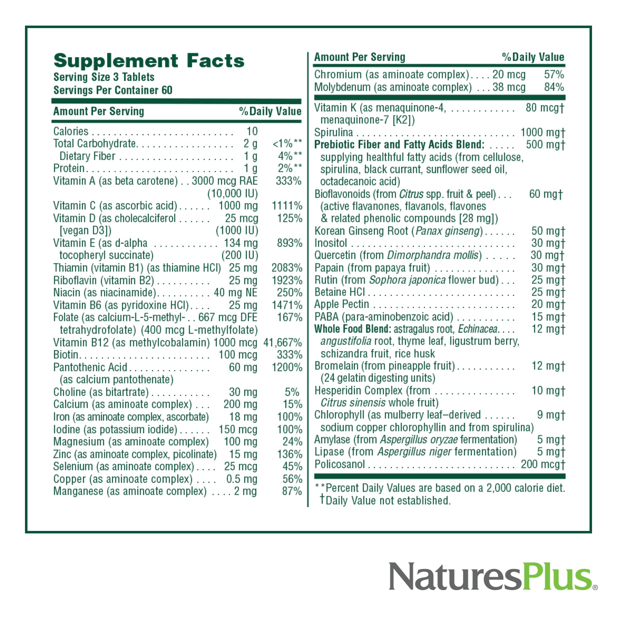 Vitamin D3 in Source of Life supports bone health in daily use.