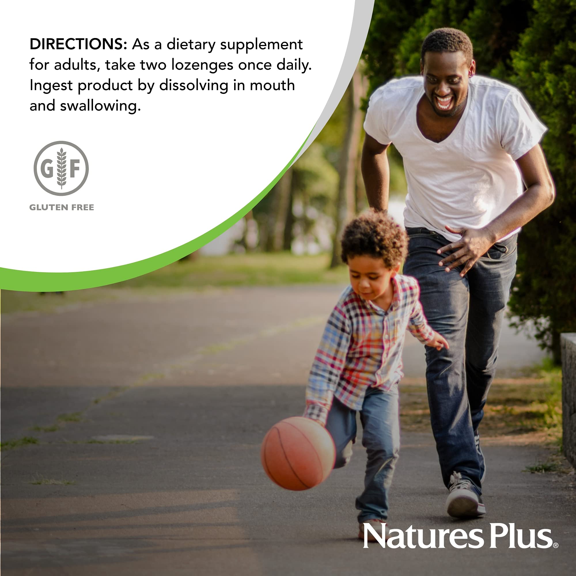 NaturesPlus sugar-free xylitol note points to a sugar-free option for daily use.