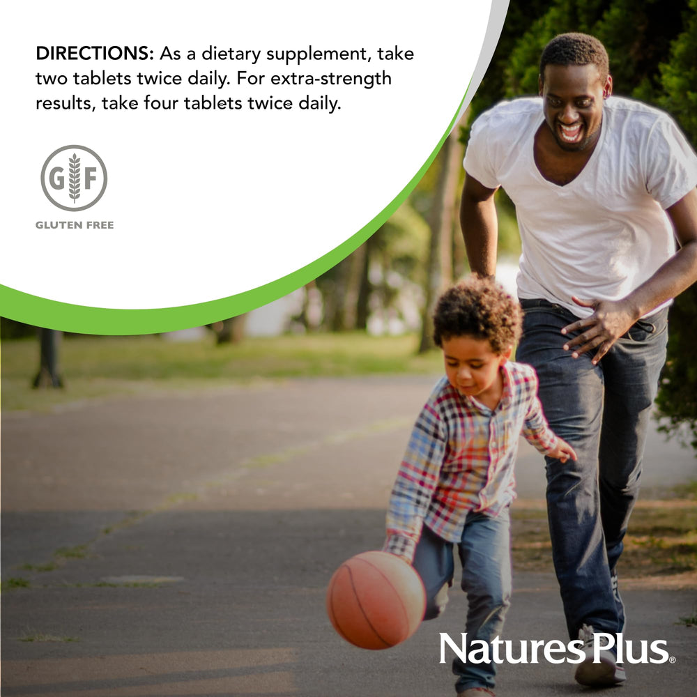 NaturesPlus two-pack box highlighting convenient joint care.