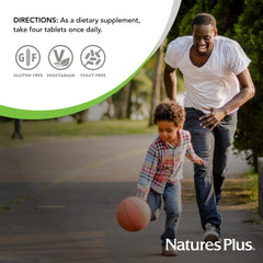 NaturesPlus Ultra Hair lifestyle—gluten-free vitamins for wellness routines.