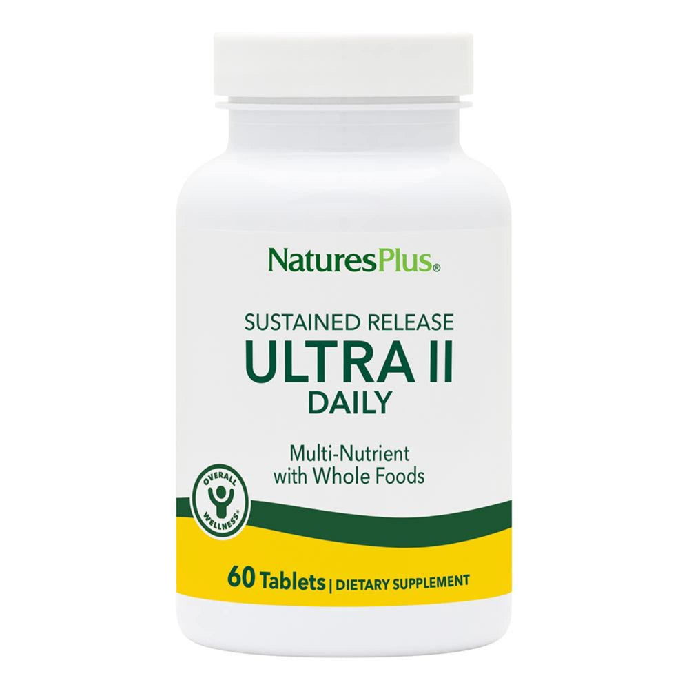 NaturesPlus Ultra II Daily bottle with 60 tablets for daily wellness