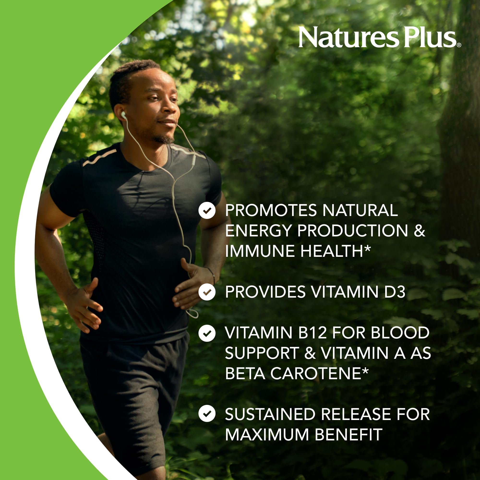 NaturesPlus Ultra II Daily packaging variant front showing new look.