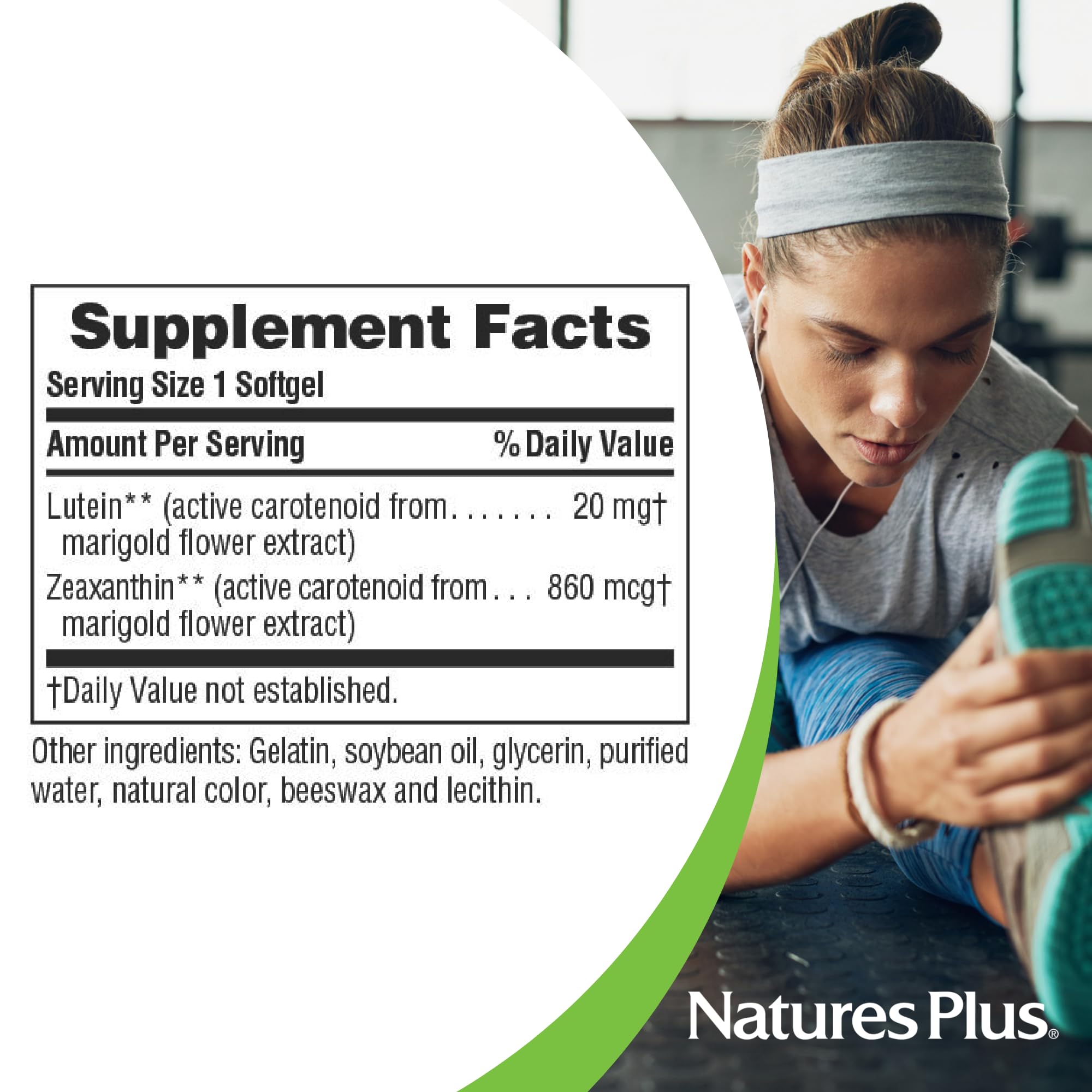 Marigold-derived lutein and zeaxanthin ingredients in the Ultra Lutein product.