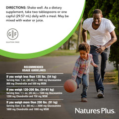NaturesPlus Ultra Rx-Joint Liquid serving size ready to mix.