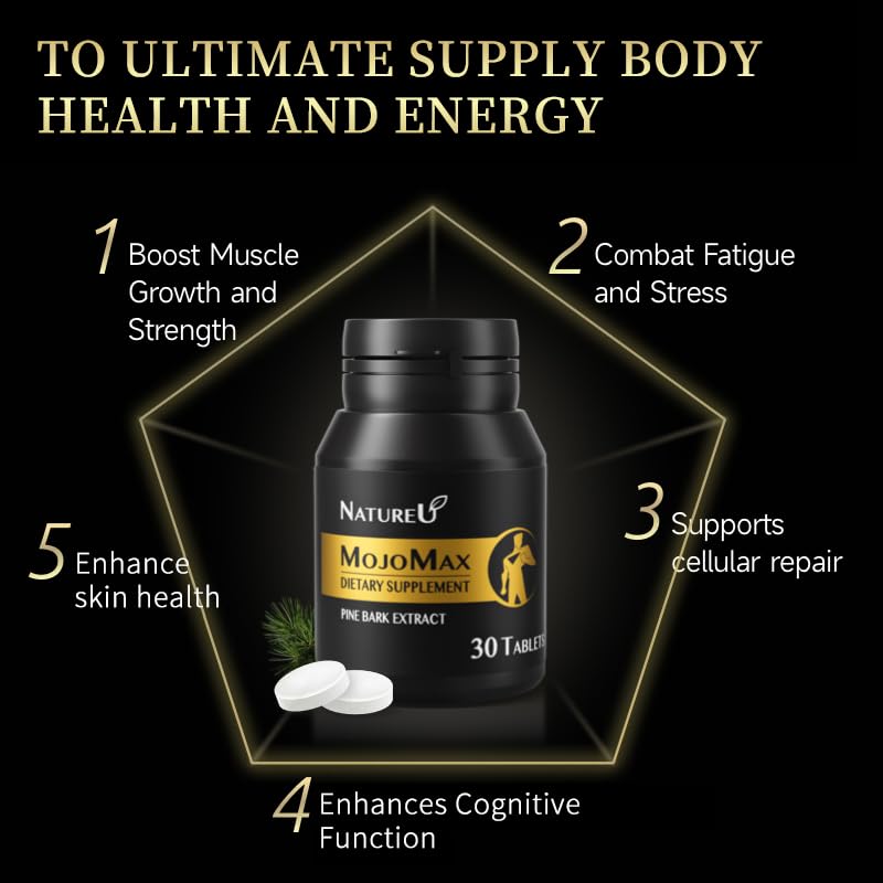 NatureU L-Citrulline tablets close-up highlighting daily energy support.