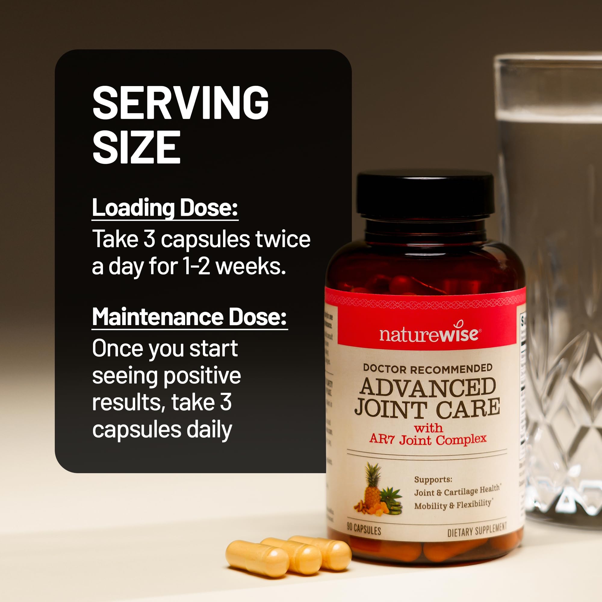 NatureWise USA manufactured seal on packaging indicating quality.