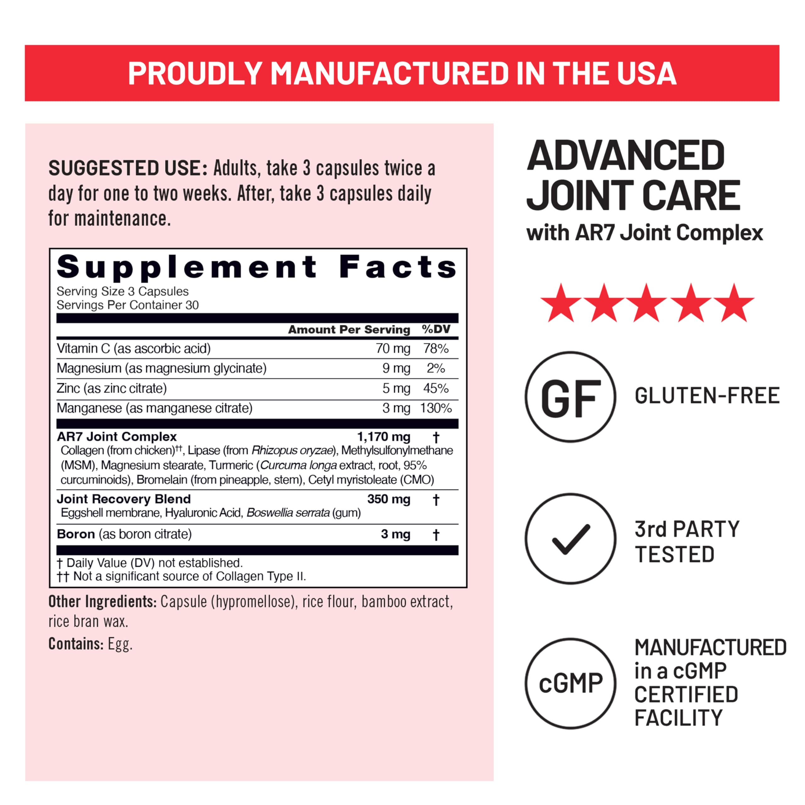 NatureWise label detail highlighting non-GMO and USA manufacturing quality.