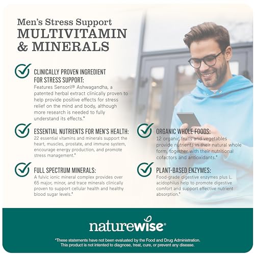 NatureWise digestive enzyme complex bottle to aid digestion of starches, proteins, fats.