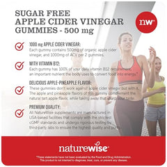Gummies label illustrating gluten-free and gelatin-free ingredients.