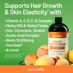 NatureWise USA-made label communicates third-party testing and vegan, allergen-free formula