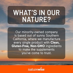 NatureWise recyclable packaging box indicating eco-friendly choice.