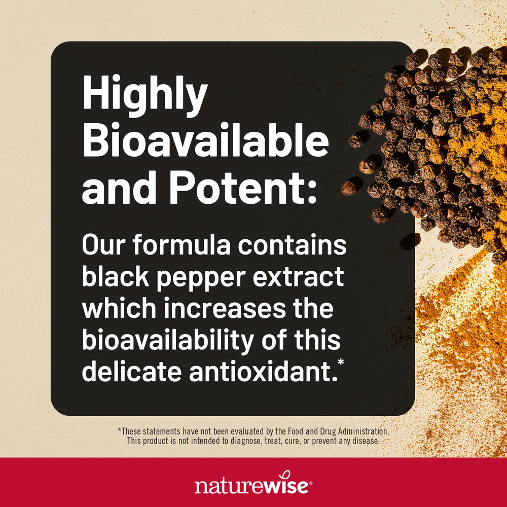 NatureWise USA-manufactured in a cGMP facility badge indicating quality control.