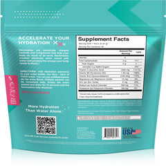 NatureWorks HydroMATE dissolving in water to refresh during activities.